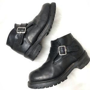 skechers buckle ankle boots